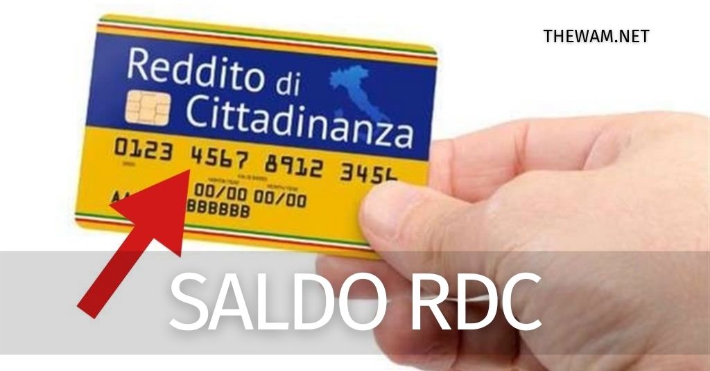 Come controllare il saldo del reddito di cittadinanza