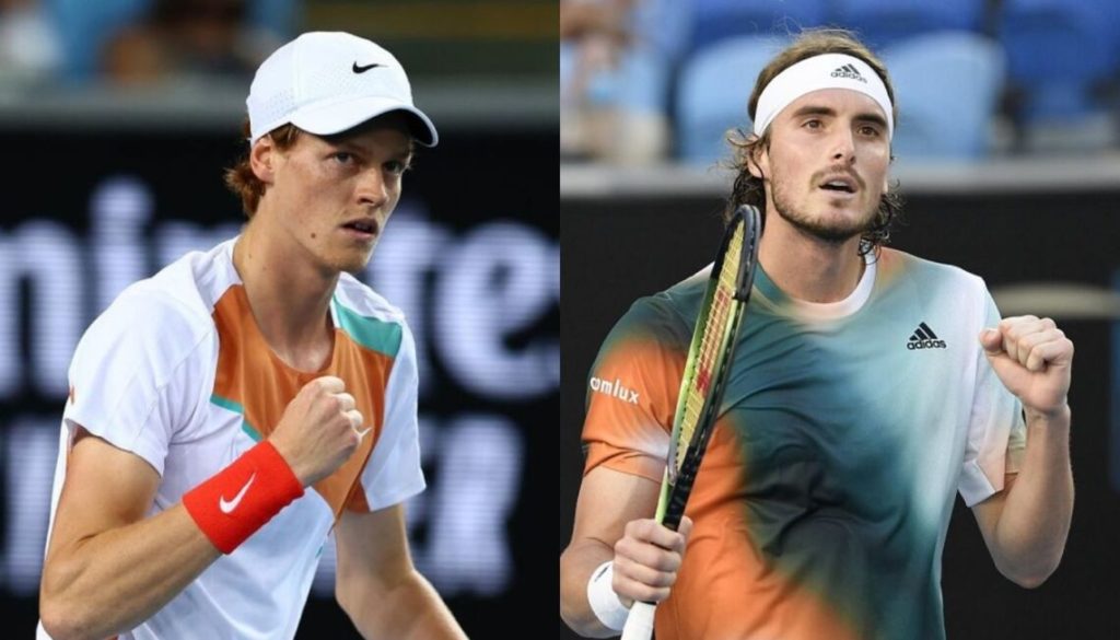 Sinner tsitsipas dove vederla