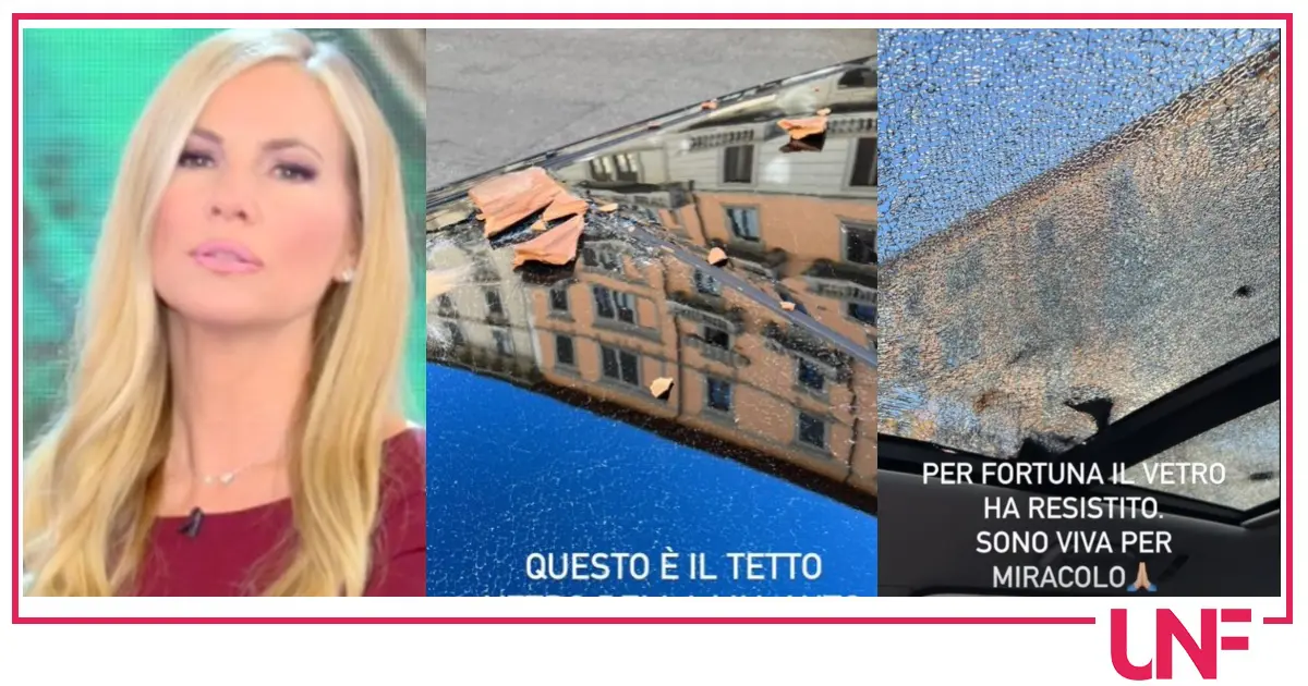 Federica panicucci incidente