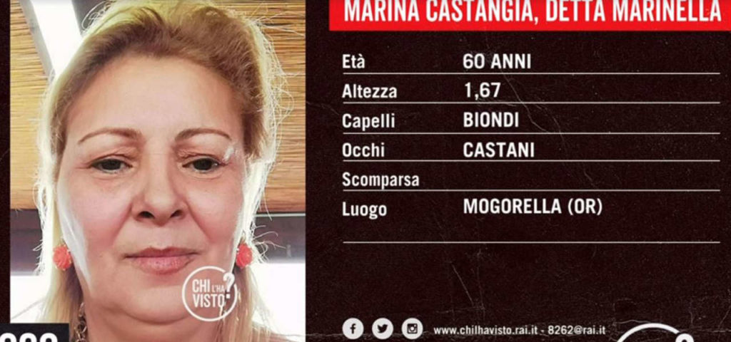 Marina castangia scomparsa