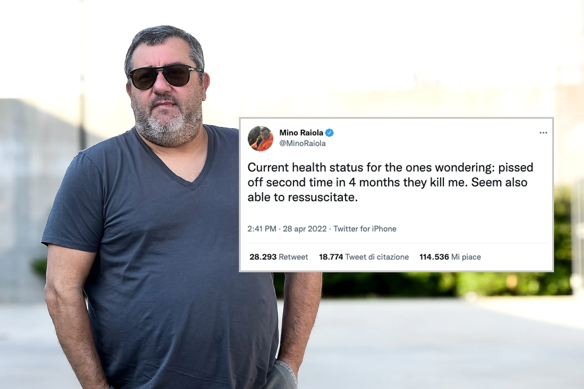 Morte mino raiola