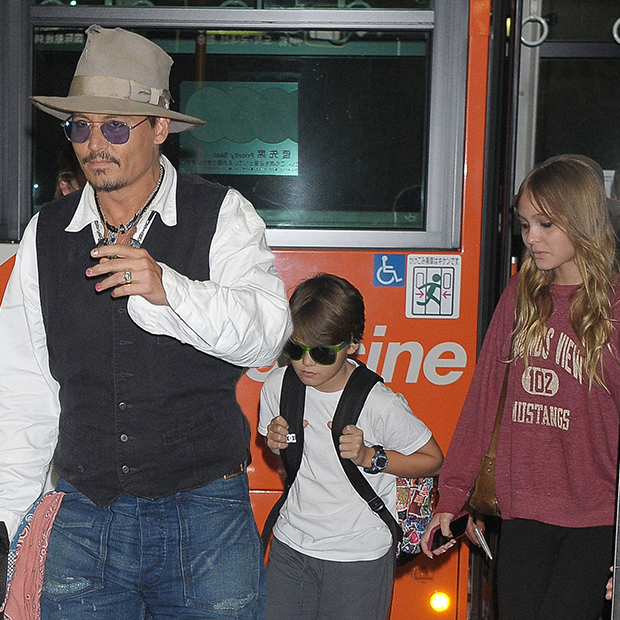 Johnny depp figli