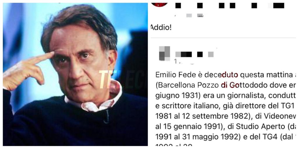 Emilio fede morte