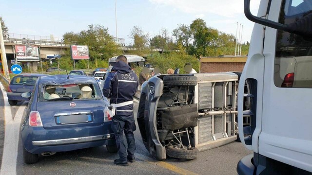 Incidente magliana oggi